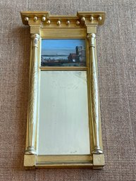 American Empire Giltwood Mirror