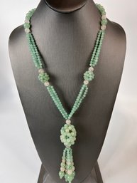 Beaded Jade Necklace