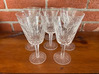 Group Of Eight Waterford Crystal Stems