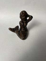 Cast Iron Mermaid Paperweight