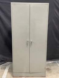 Grey Sheet Metal Storage Cabinet