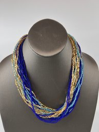Ross Simons Beaded Necklace With Sterling Clasp