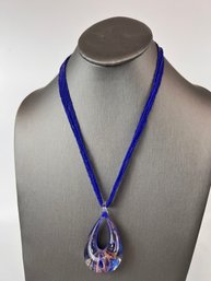 Murano Glass Beaded Necklace
