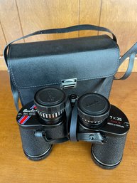 Vintage Biro-lux 7x35 Binoculars In Case
