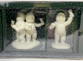 Dept 56 Winter Tales Of The Snow Babies In Original Box