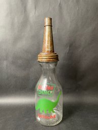 'Sinclair Dino' Oil Bottle