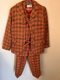 Vintage Womens Three Piece Suit By Koret Of California