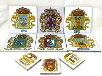 Group Of Tiles Crests And More