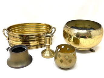 Collection Of Brass Objects