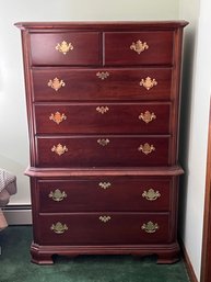 Vintage Cherry Chest Of Drawers
