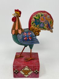 Jim Shore Country Chicken Figure