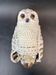 Vintage Crochet Owl