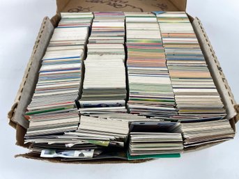 Huge Box Of Sports Cards