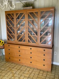 Large Mid Century Hutch