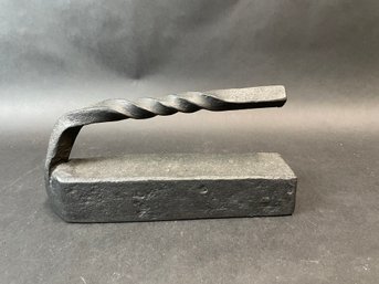 Antique Hand Forged Sad Iron