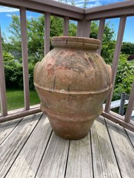 HUGE Terracotta Garden Jar - As Is