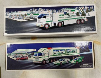 Lot Of 2 Hess Trucks (2)