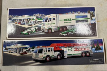 Lot Of 2 Hess Trucks  (3)