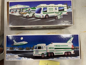 Lot Of 2 Hess Trucks (4)