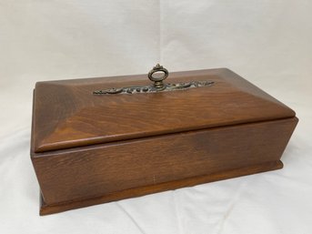 Vintage Pine Candle Box
