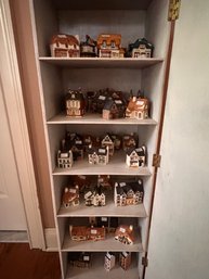 Collection Of Philip Laureston UK Ceramic Miniature House Figurines