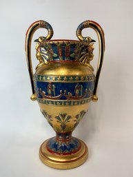 Veronese Vase Amphora Egyptian Style Gold 2003 Pacifica