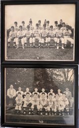 Lot Of Two Vintage Baseball Team Photos