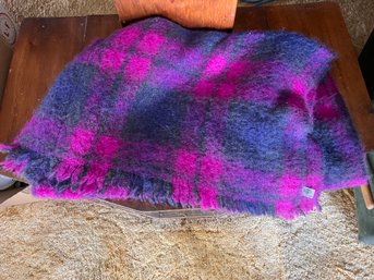 Vintage Mohair Blanket By Cushendale