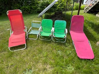 Vintage Lawn Chair Lot