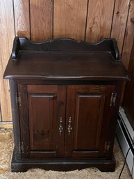 Vintage Wooden Two Door Cabinet