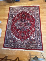 Center Medallion Style Oriental Carpet Rug 58' X 93'