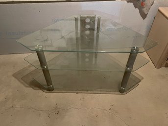 Glass Media Stand