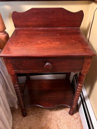 Antique One Drawer Stand