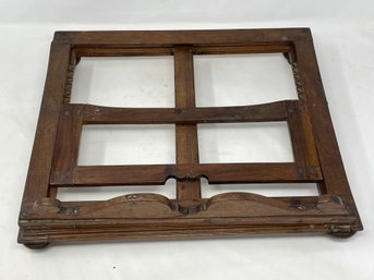 Antique Walnut Lecturn Stand