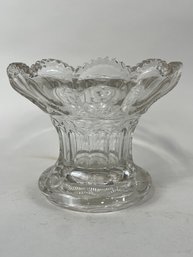 Antique Pressed Glass Vessel