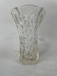 Antique Pressed Glass Vase