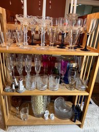 Large Lot Of Glassware And Collectibles