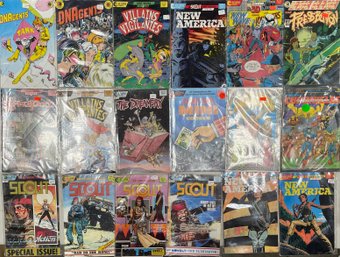 Large Lot Of Comic Books (AS-199)