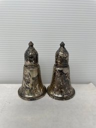 Sterling Salt & Pepper Shakers S11