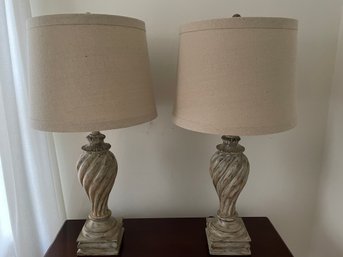 Pair Of Decorative Table Lamps