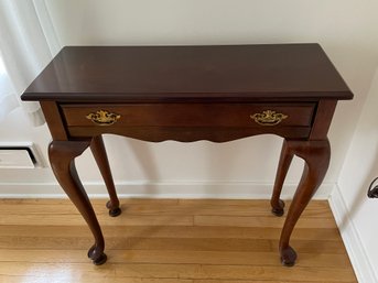 Small Queen Anne Style Console Table