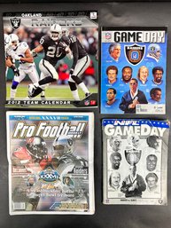 Lot Of 4 Raiders Magazines