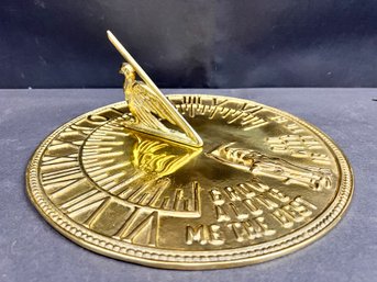 New Brass Sundial