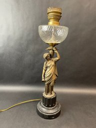 Antique Figural Table Lamp