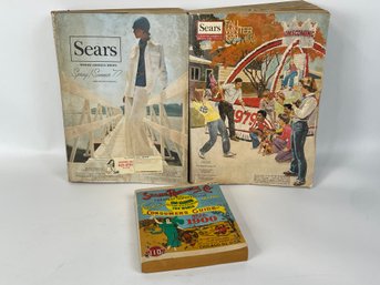 Lot Of Vintage Sears Catalogs