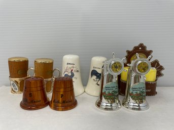 Group Of Souvenir Style Salt And Pepper Shakers (J59)