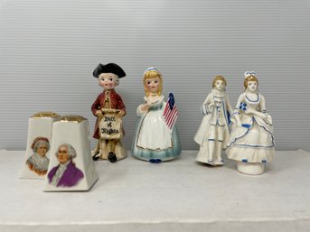 Group Of Vintage Salt And Pepper Shakers (J62)