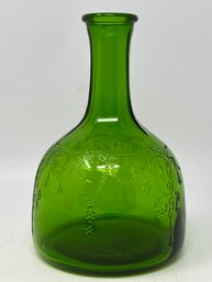 Vintage Green Glass Bottle For Whitehouse Vinegar