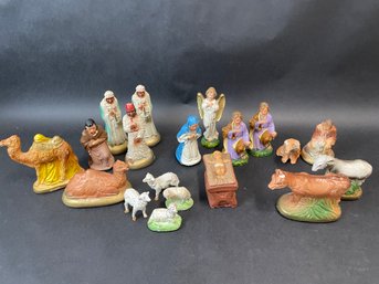 Vintage Nativity Set