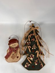 Painted Wood Holiday Primitive Cut Outs